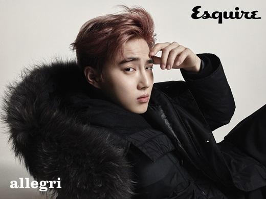 韩男团EXO成员SUHO未公开杂志写真曝光