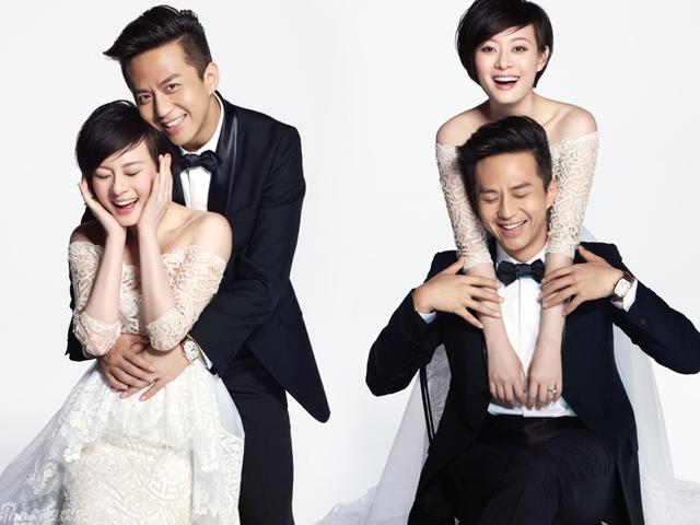 “四爷”“若曦”现代婚纱照曝光 还有那个抢镜的打底裤你给几分