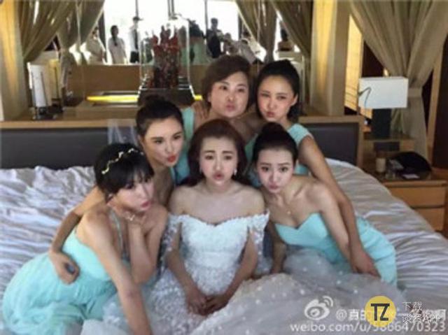 除了大妈贾玲，包贝尔婚礼上全是分不清的网红脸