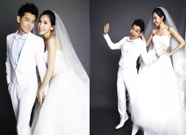 “四爷”“若曦”现代婚纱照曝光 还有那个抢镜的打底裤你给几分