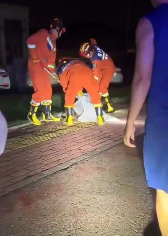 广东一男子被2米长巨蟒死死缠住，警方：男子救出后自行回家，蟒蛇已放生