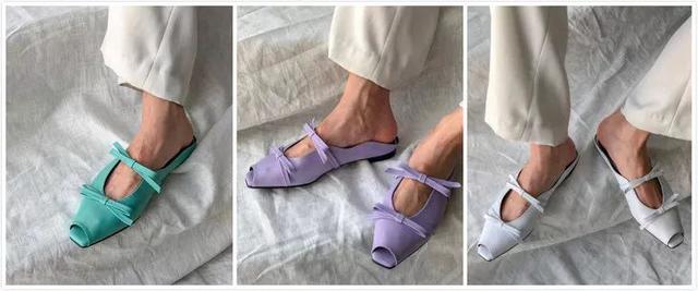 拖鞋要带点跟才好看