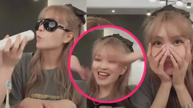 网红周扬青Grace直播素颜见人，清纯美貌惊艳网民，被劝不要再P图