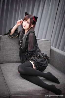 女主播莉酱爷(莉酱化身黑色小猫咪)