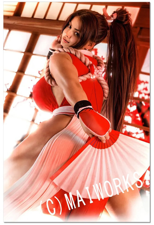 这COS的是3D区不知火舞吧！身材甩了本尊几条街