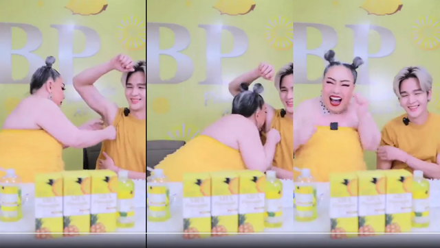 泰国小鲜肉偶像直播惨遭富婆骚扰，被扒衣服舔腋下，全球粉丝气炸