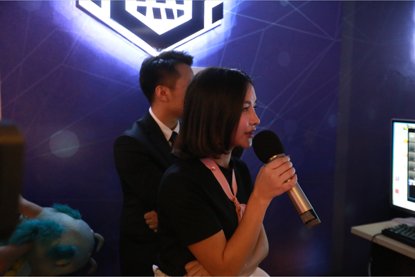 电竞女王MISS空降杭城,助力杰拉品牌升级发布会