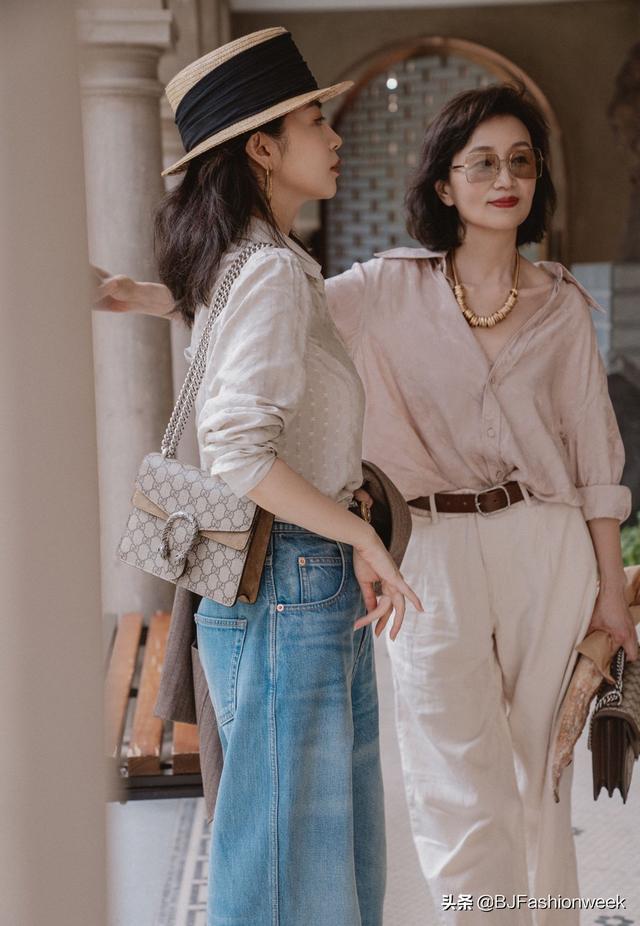 小鱼找到了早秋的正确打开方式，三木妈妈穿搭值得解析