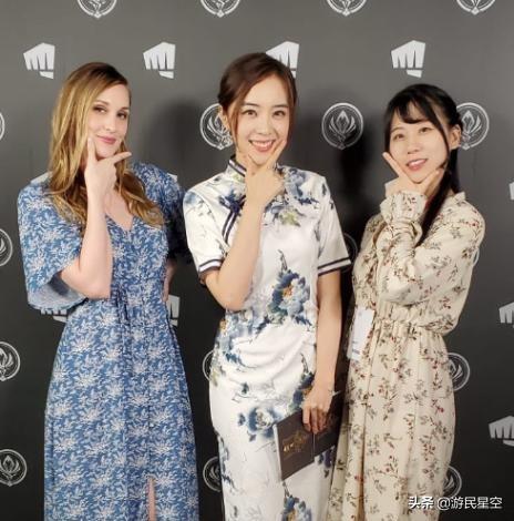 LOL各赛区女主持,芙蓉不及美人妆,水殿风来珠翠香