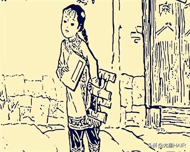 女婿归家，见岳母与狗抢食，女婿大笑：我等这天好久