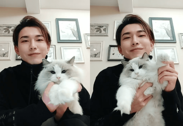 孔垂楠呆萌登陆迅雷直播,查房考核国民baby 秒变吸喵现场