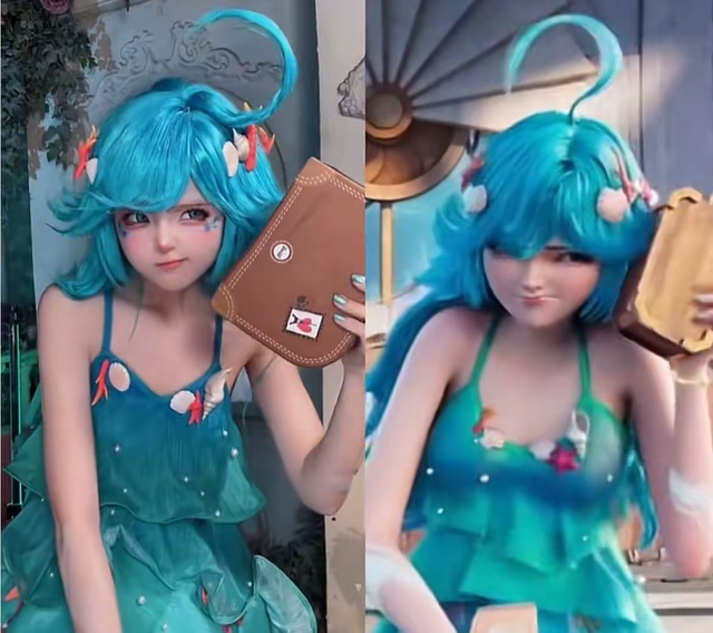 百万网红cos云缨，单个视频点赞超百万，气质一绝，这也太还原了