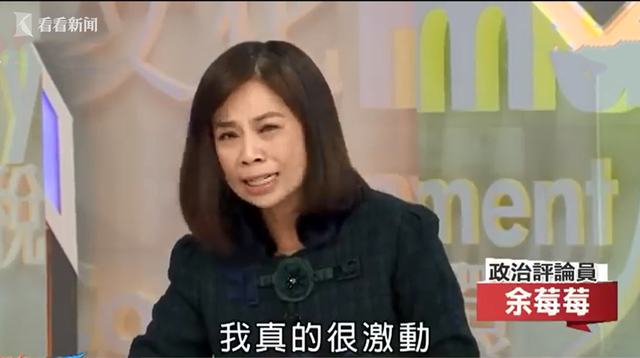 视频|崩溃痛哭痛骂蔡英文!台湾名嘴节目中失控