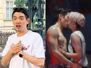 女主播人体粉胞视频(宋茜队友拍MV与半裸男演员激烈舌吻，自己回放视频后感叹：好恶心)