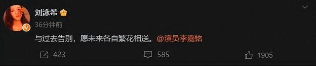 刘泳希李嘉铭:五年婚姻如戏,从裸婚浪漫到感恩分手的惊人内幕。