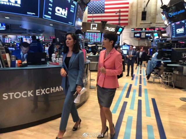 CGTN主播刘欣再次登上美国电视媒体