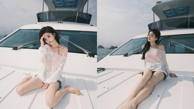 冯提莫夏日“清凉”穿着，户外直播王者，粉丝：我看游戏还是看你