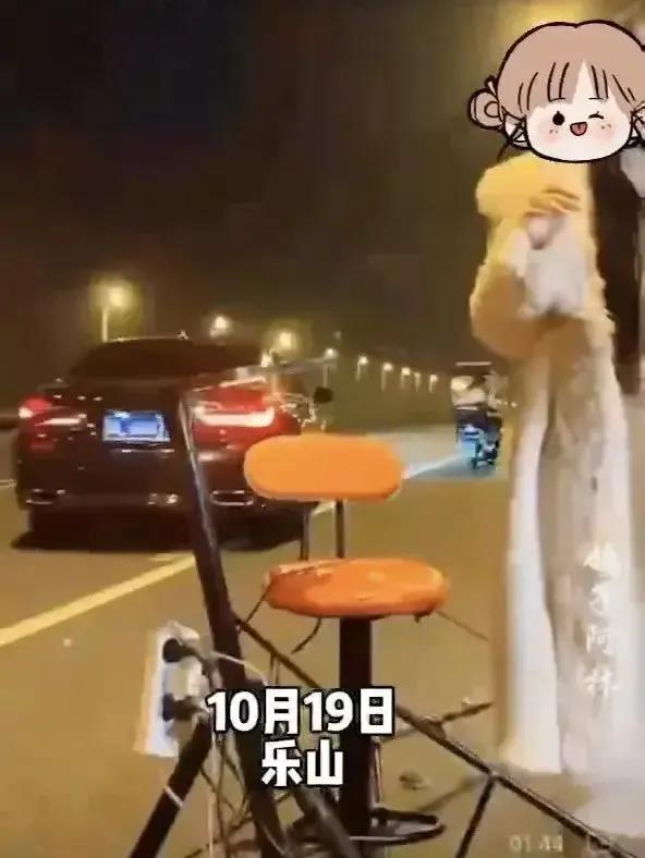 女主播深夜马路边直播，拒绝宝马司机搭讪后被撞！官方公布调查结果