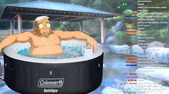 官方看不下去了!外国女主播泡澡直播打游戏,让人仿佛进错网站