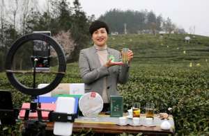 女主播与县长(陕西紫阳女县长变身“主播”在线推介紫阳富硒茶)