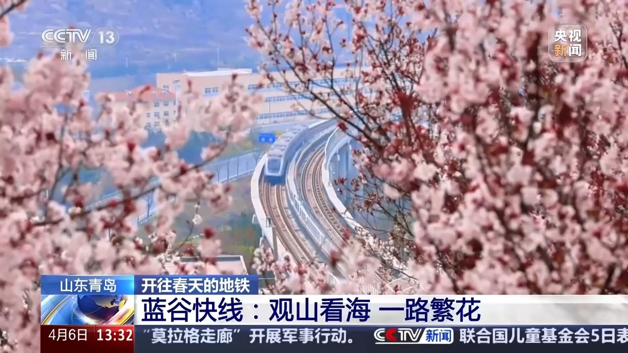 一路繁花 坐着“开往春天的地铁”踏春赏花 快来打卡!