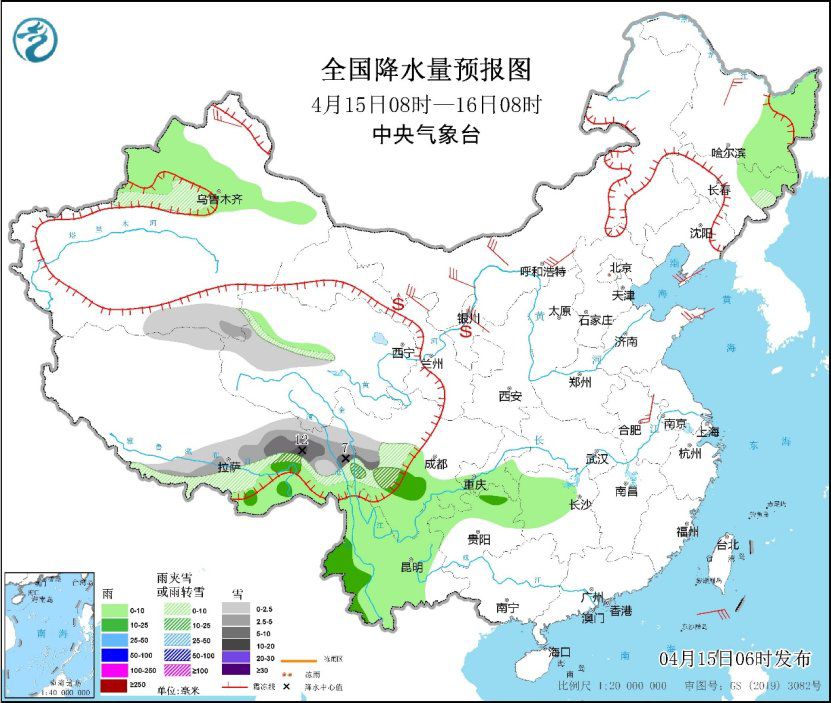 中东部大部地区气温回升 西北地区将多沙尘天气