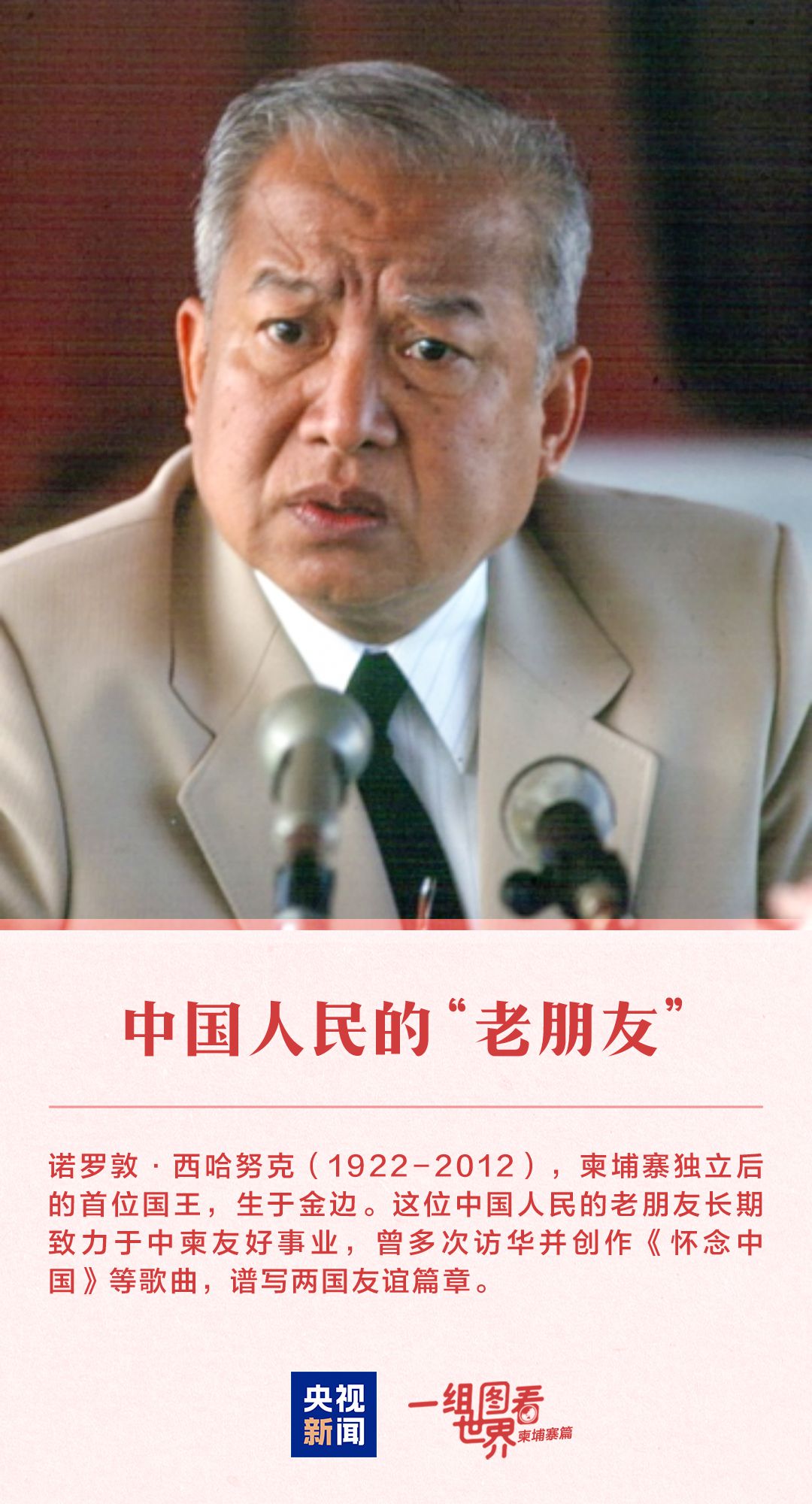 一组图看世界丨“铁杆”朋友柬埔寨