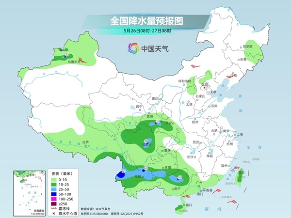 北方气温继续回升 后天起南方新一轮降雨将至
