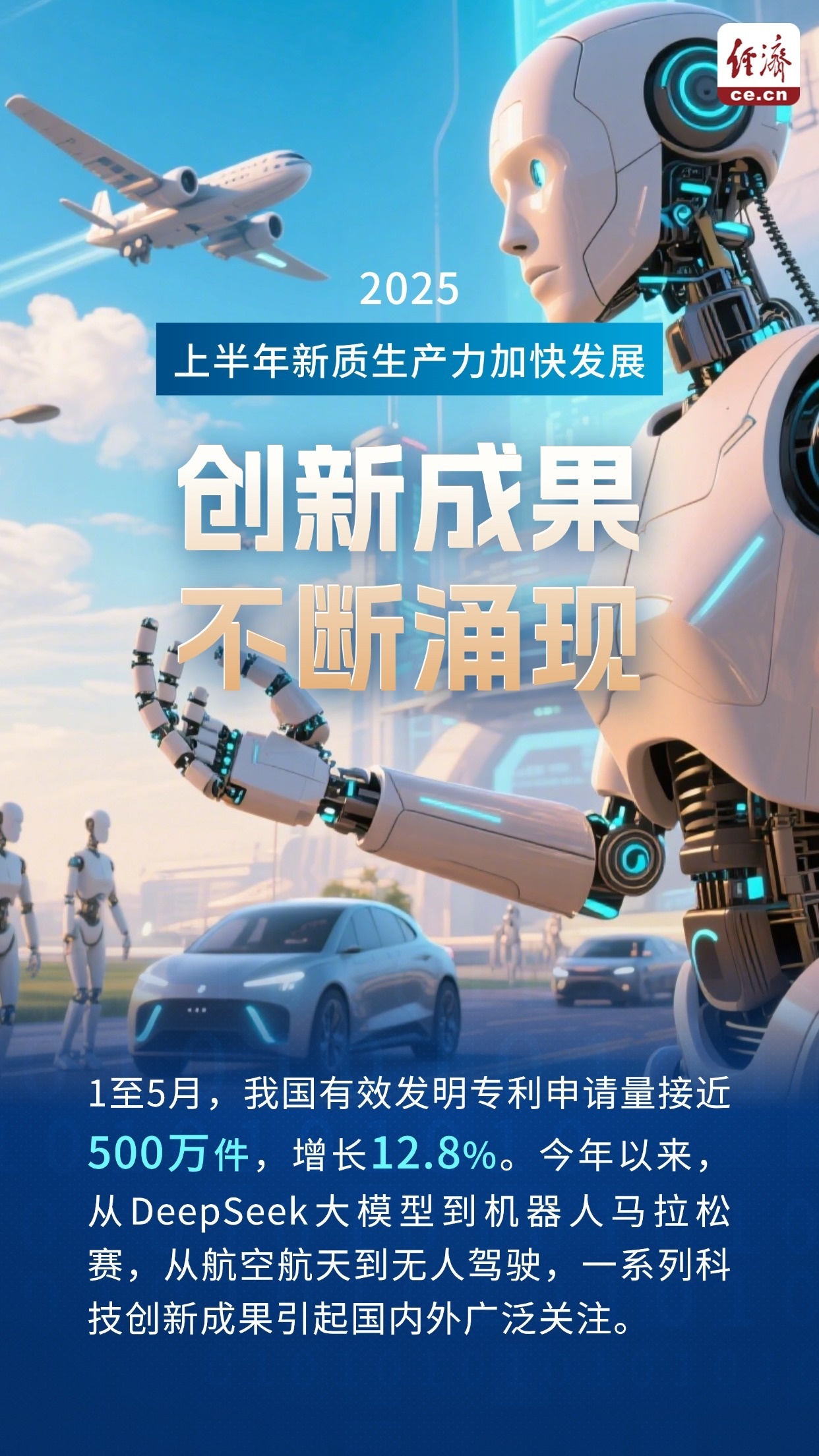 【图解】上半年新质生产力加快发展!来看5个方面进展